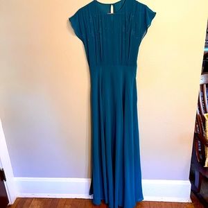Modcloth | Geode Teal Beaded Dress